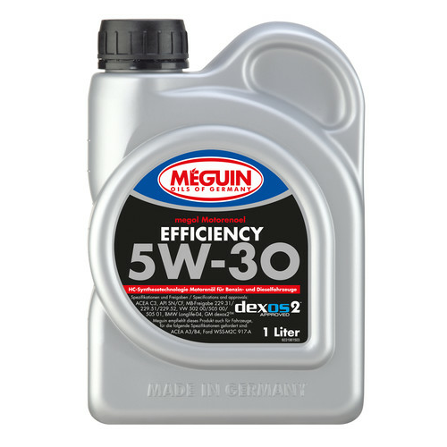 НС-синтетическое моторное масло Megol Motorenoel Efficiency 5W-30 - 1 л